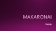 Makaronai projektas 