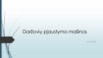 Daržovių pjaustymo mašinos analizės pristatymas 1