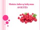 Maisto žaliavų laikymas: avietės