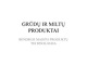 Grūdų ir miltų produktai