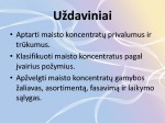Maisto koncentratai 3