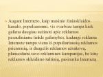 Reklama internetinėje erdvėje 3