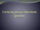 Lietuvių pirkimo internetu įpročiai 