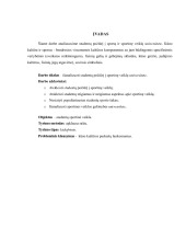 Studentų požiūris į sportinę veiklą universitete 2