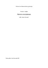 Rėmimo kompleksas UAB „Kesko Senukai“ 1
