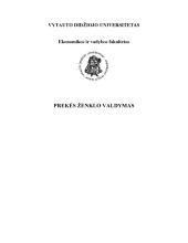Naujo prekės ženklo valdymas 1