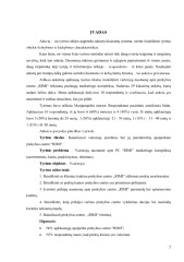 Vartotojų nuomonės apie prekybos centro Rimi teikiamų paslaugų marketingo komplekso tyrimo rezultatų analizė 2