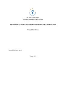 Prekės ženklo „Nokia“ rinkodaros priemonių tobulinimas 1