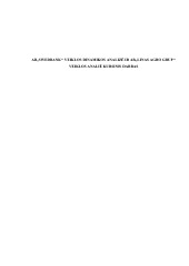 Ab Swedbank veiklos dinamikos analizė ir AB Linas Agro group veiklos analizė 1