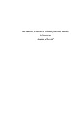 Nestandartinių matematikos uždavinių sprendimo metodika 1