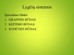 Lygčių sistemos namų darbas 3