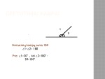 Geometrijos kurso apibendrinimas: kampų savybės, trikampių požymiai 3