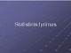 Matematikos statistinis tyrimas batų dydis