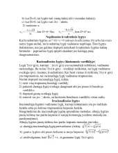 Lygtys su vienu kintamuoju 2