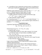 Lygtys su vienu kintamuoju 3