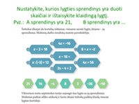 Lygties sprendinys 2