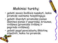 Taisyklingosios piramidės pristatymas 3