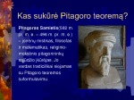 Pitagoro Teorema pristatymas 2