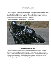 Motociklų padangos ir ratlankiai 2