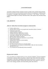 Krovininių automobilių techninės priežiūros ir einamojo remonto projektavimas 1