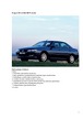 Automobilių teorija savarankiškas darbas automobilio Peugeot 406 analizė
