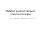 Bamperio suvirinimas