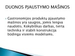 Duonos pjaustymo mašina 2