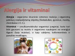 Alergija vitaminams 2