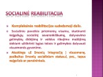 Socialinė reabilitacija skaidrės 2
