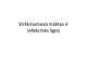 Virškinamasis traktas ir infekcinės ligos