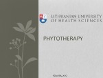 Phytotherapy presentation 1