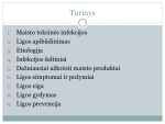 Hospitalinė infekcija Salmoneliozė 2