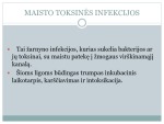 Hospitalinė infekcija Salmoneliozė 3