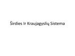 Širdies ir kraujagyslių sistema skaidrės 1