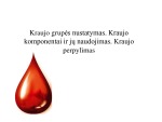 Kraujo grupės nustatymo būdai 1