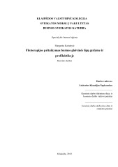 Fitoterapijos pritaikymas burnos gleivinės ligų gydyme ir profilaktikoje 1