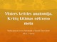 Moters krūties anatomija