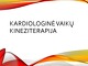 Vaikų kardiologinės ligos
