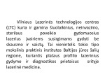 Lazerių taikymas medicinoje 3