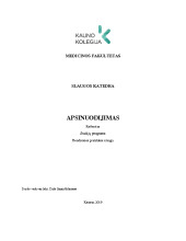 Pagalba apsinuodijus 1