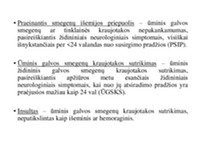 Galvos smegenų kraujotakos sutrikimai skaidrės 2
