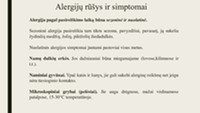 Kūdikių ir vaikų alergijos priežastys, simptomai, profilaktika 2