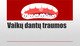 Vaikų dantų traumos