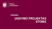 Stoma ir jos rūšys 1
