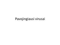 Pavojingiausi virusai 1