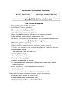 Profesinės etikos žinių reikšmė odontologės, odontologo veiklai projektas 2