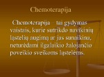 Šalutiniai chemoterapijos poveikiai ir jų kontrolė 2