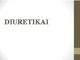 Diuretikai