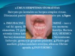 Virusinės ir bakterinės kilmės burnos gleivinės ligos 3
