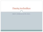 Dantistas Dantų technikas profesija 1